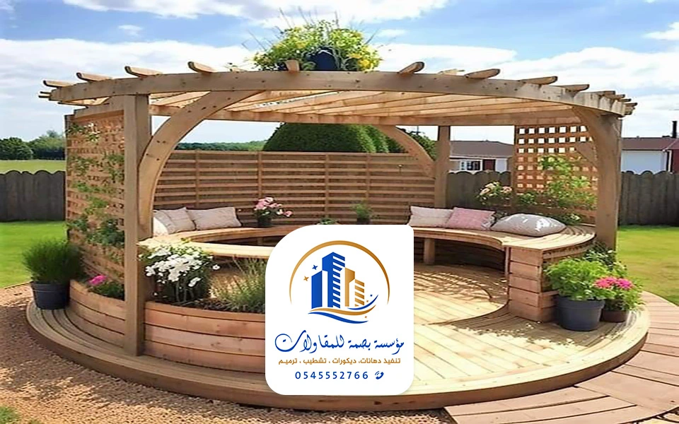 ديكورات جلسات خارجية جدة