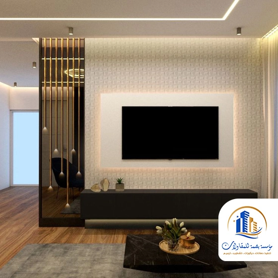 ديكور شاشة بلازما