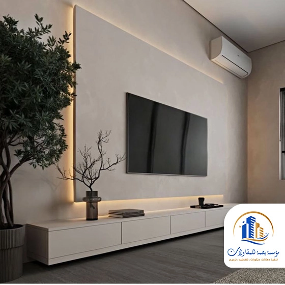 ديكورات حوائط شاشات